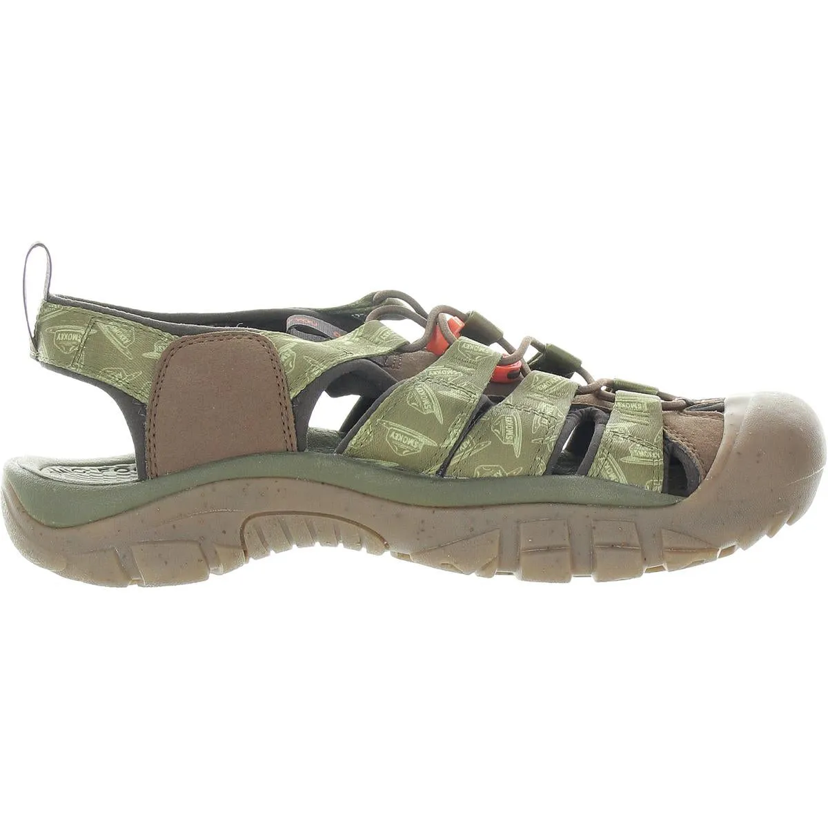 Newport Retro Mens Printed Synthetic Sport Sandals