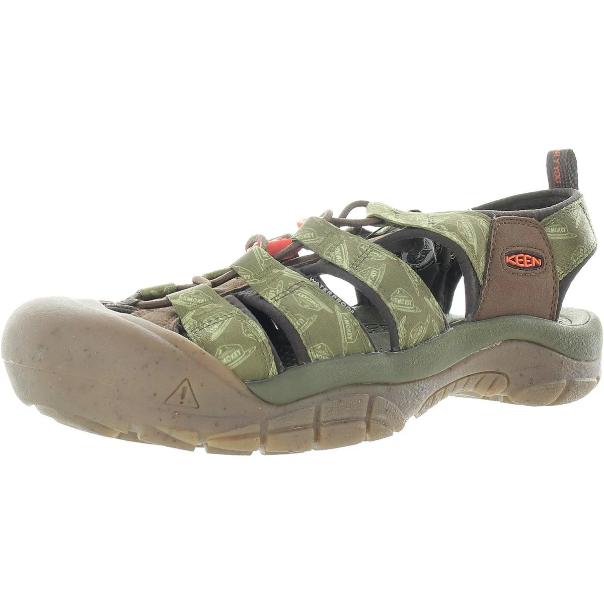 Newport Retro Mens Printed Synthetic Sport Sandals