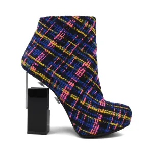 Nicholas Kirkwood x Erdem Tweed Boots - Women's 36