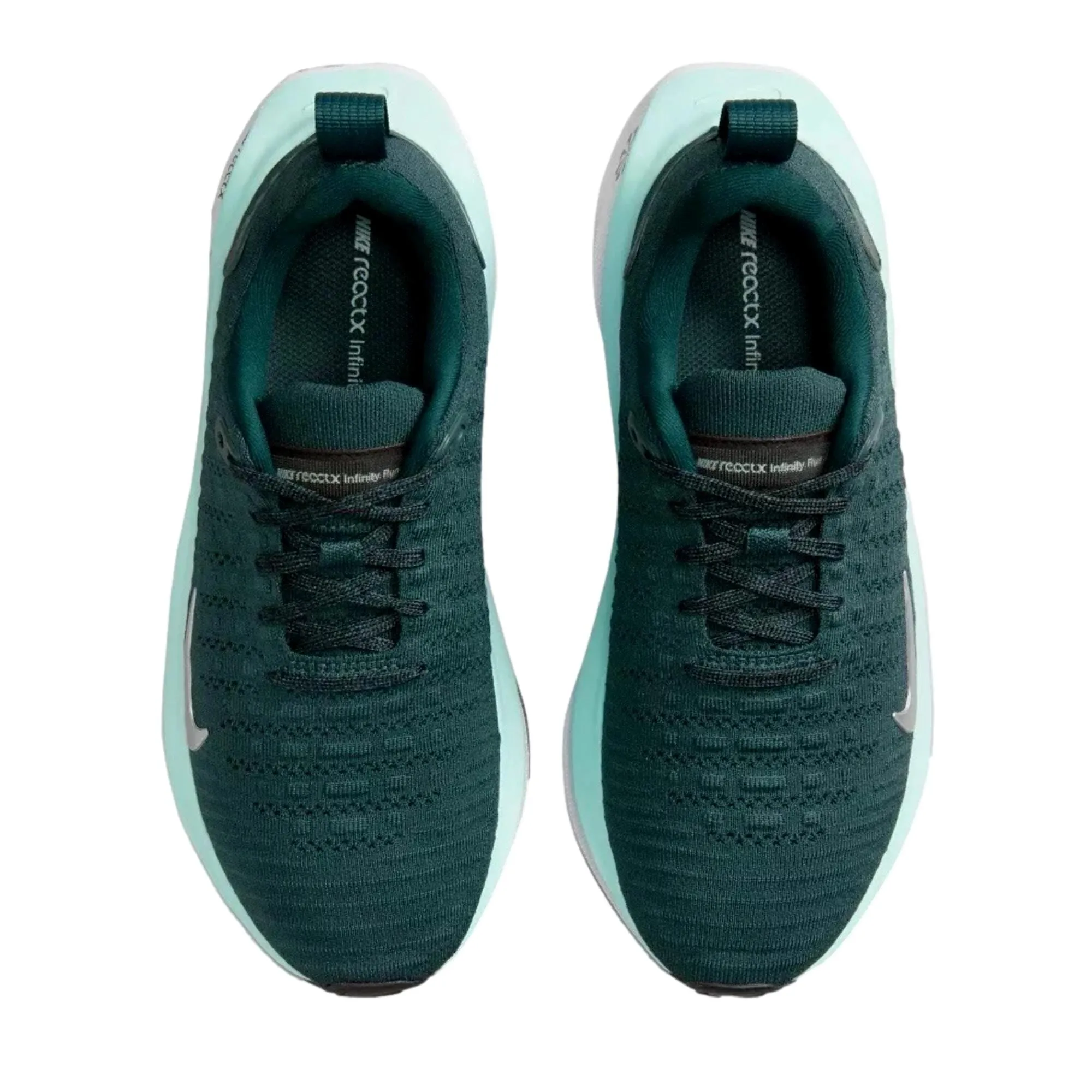 Nike ReactX Infinity Run 4 Deep Jungle/Metallic Silver  DR2670-301 Women's