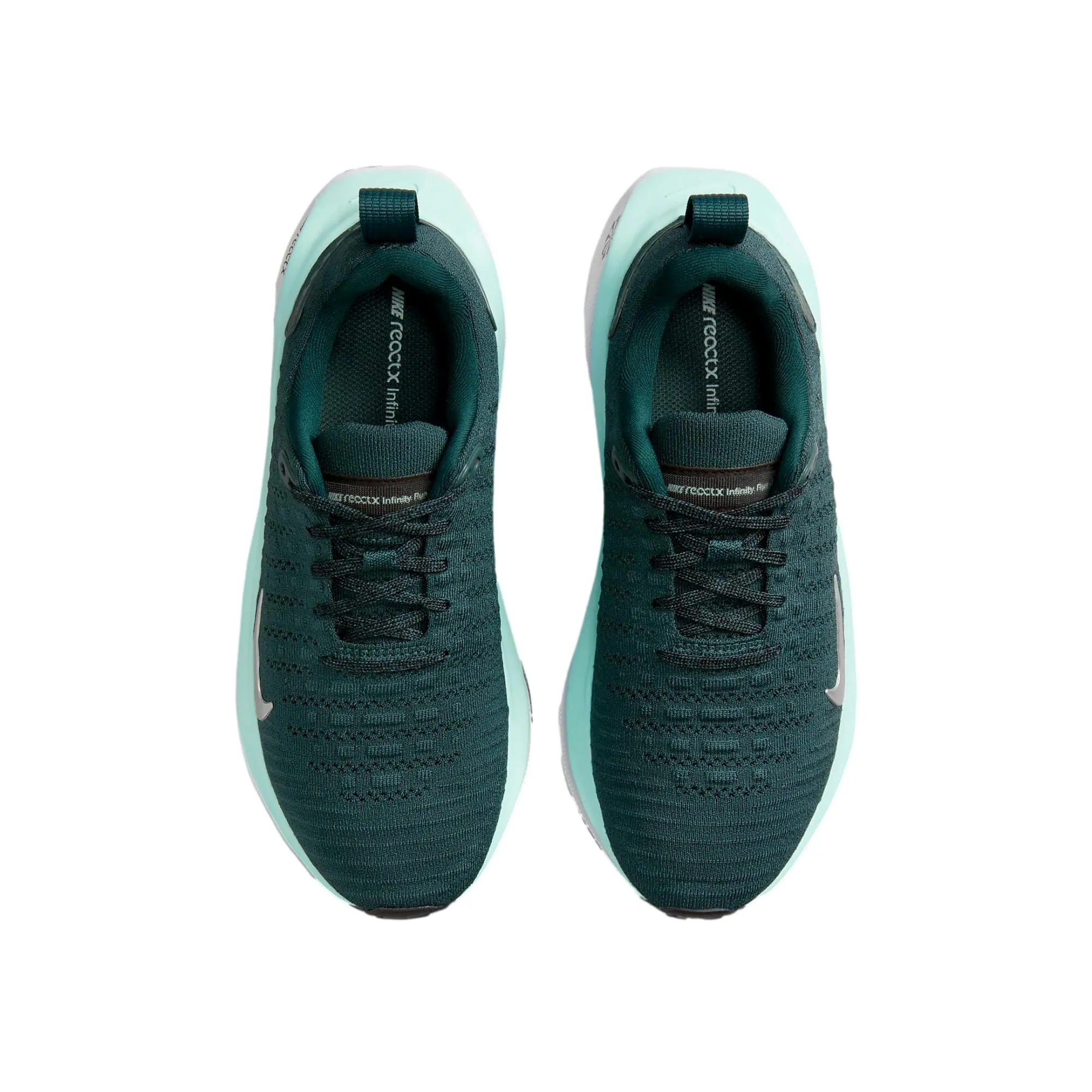 Nike ReactX Infinity Run 4 Deep Jungle/Metallic Silver  DR2670-301 Women's