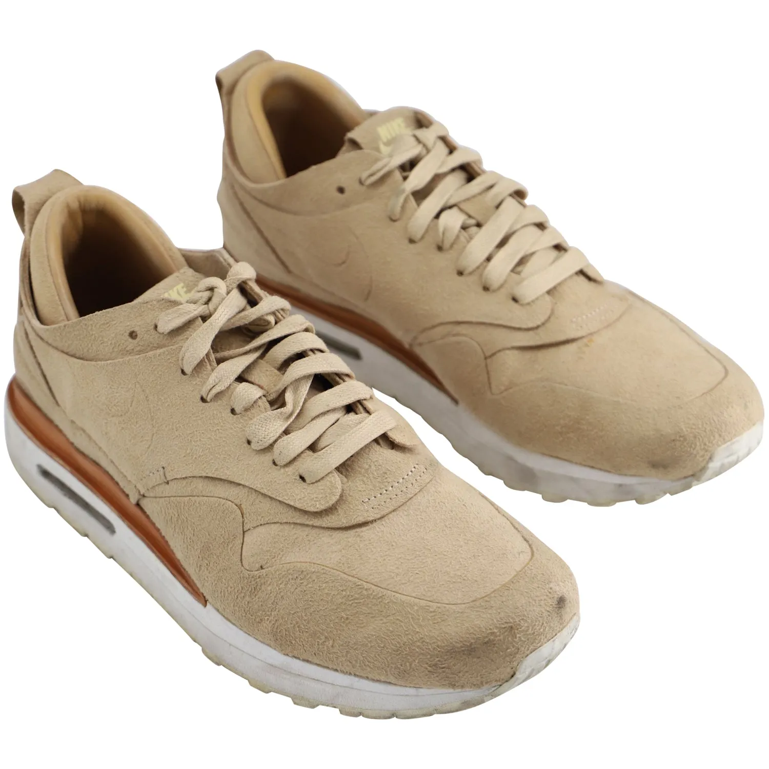 NikeLab Air Max 1 Royal Linen in Tan Suede