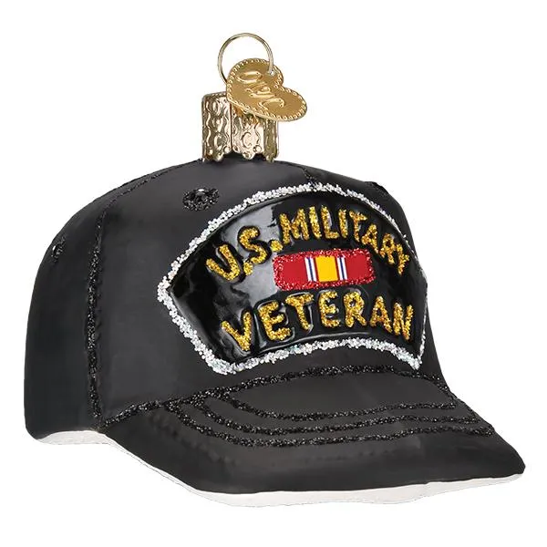 Old World Christmas - Veterans Cap Ornament