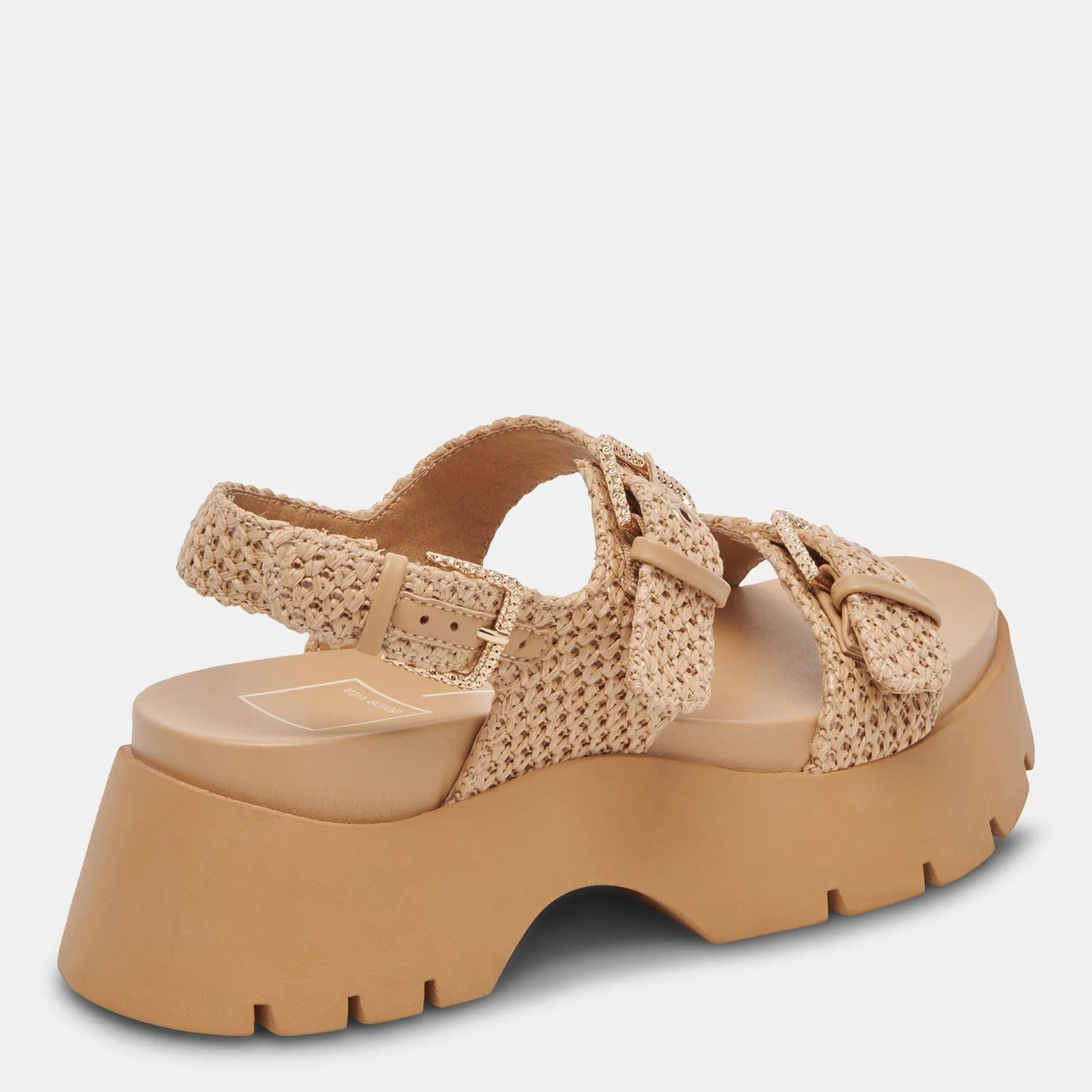 PALDA SANDALS NATURAL RAFFIA