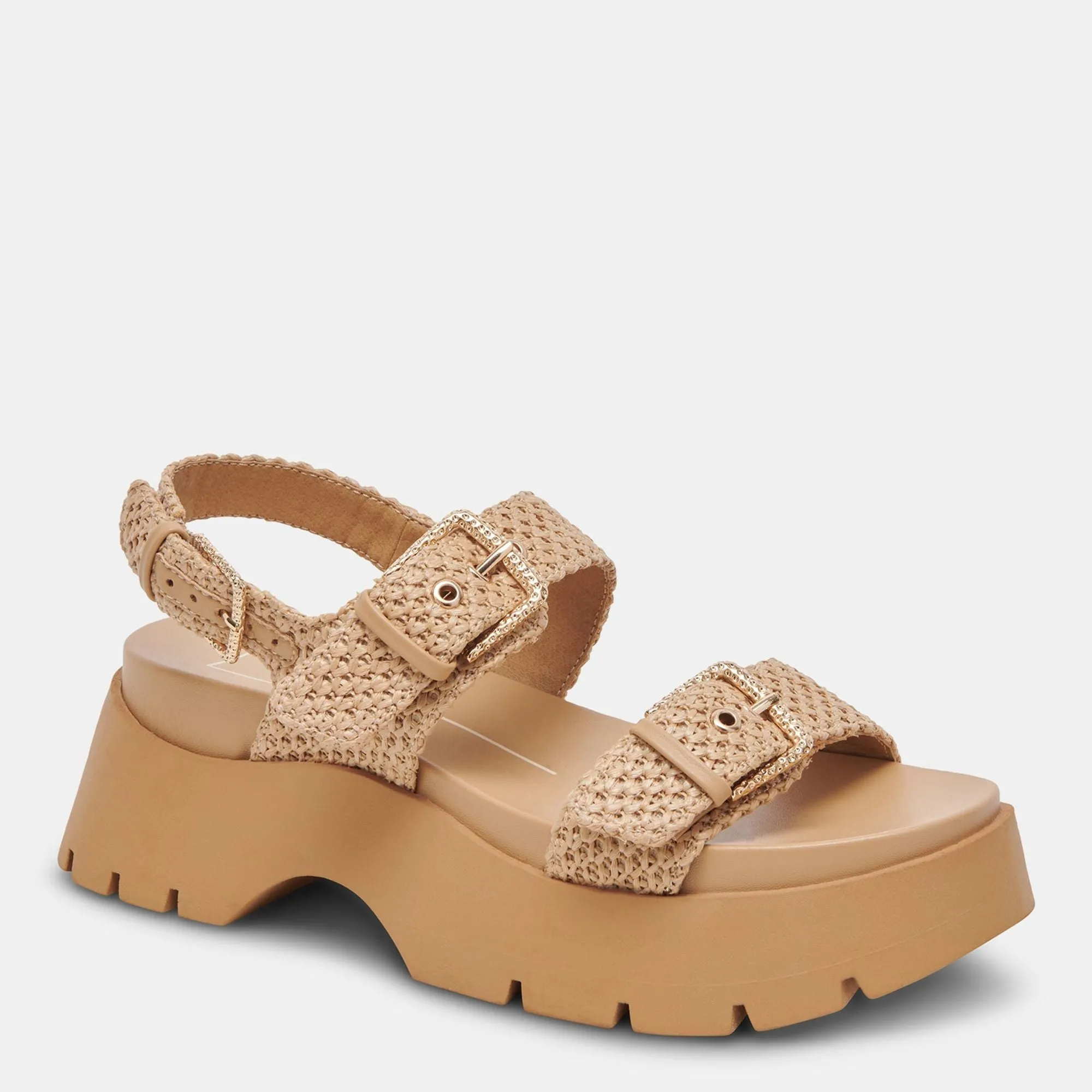 PALDA SANDALS NATURAL RAFFIA