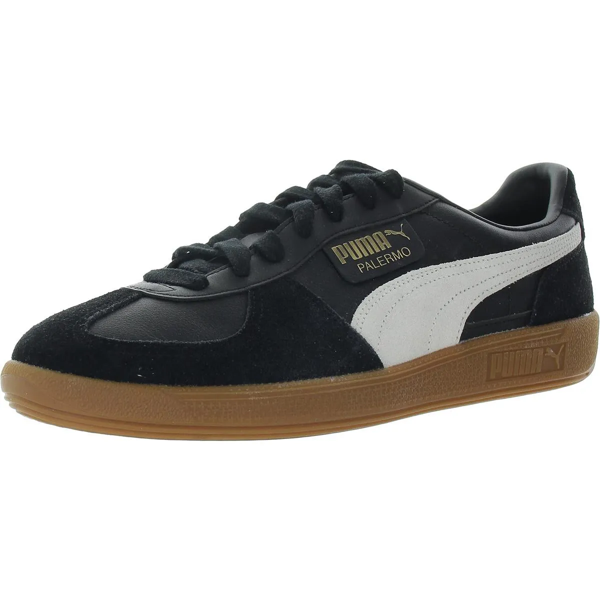 palermo Mens Lace-Up Suede Running & Training Shoes