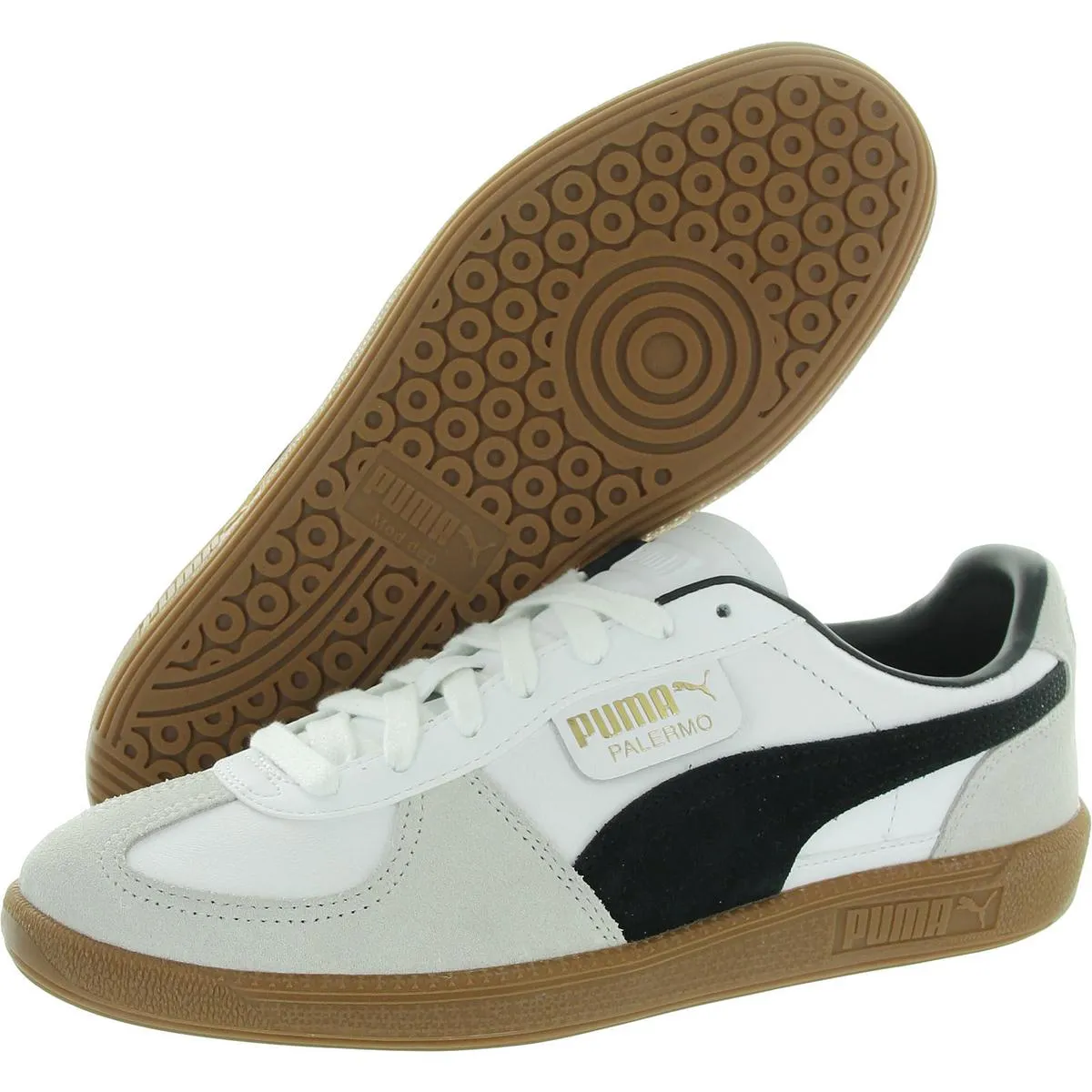 palermo Mens Lace-Up Suede Running & Training Shoes