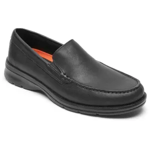 Palmer Venetian Mens Leather Flexible Loafers