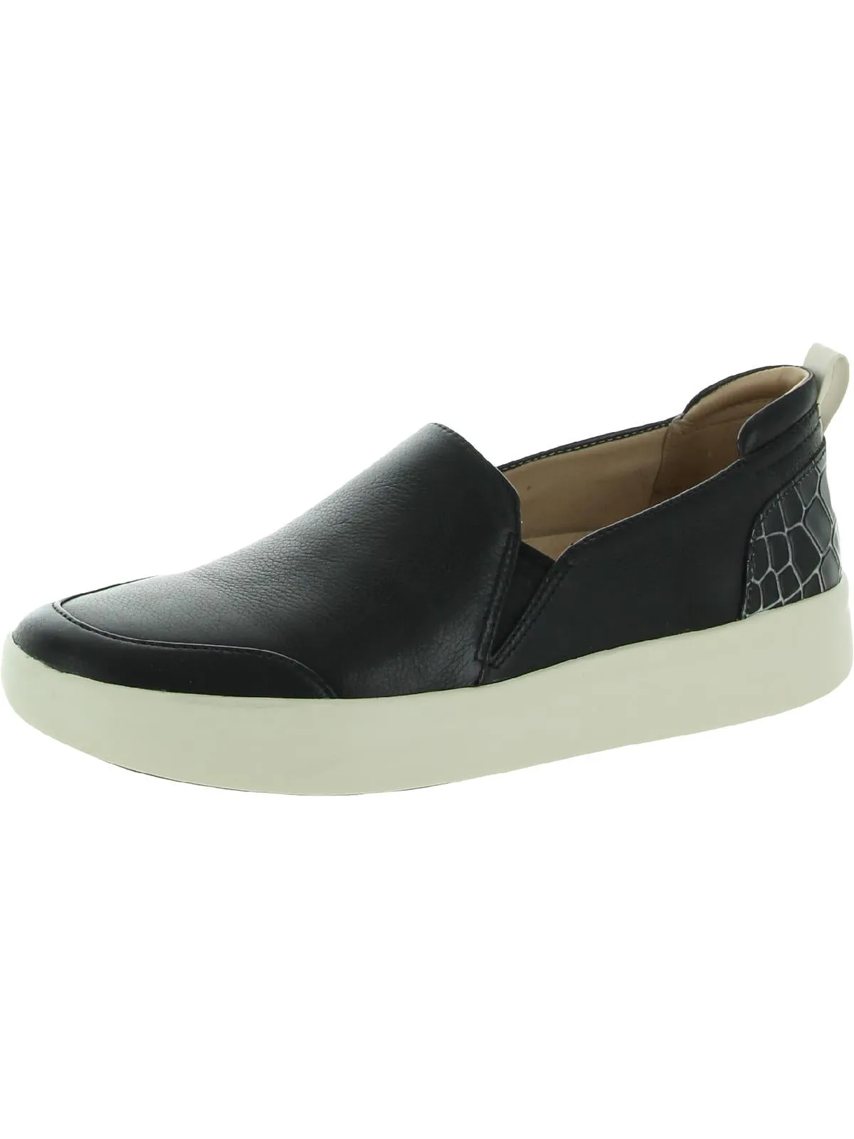 Penelope Womens Leather Slip On Athletic and Training Shoes
