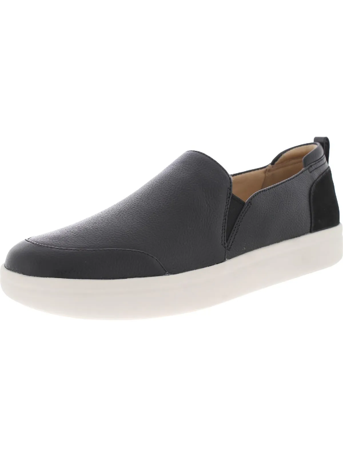 Penelope Womens Leather Slip On Athletic and Training Shoes