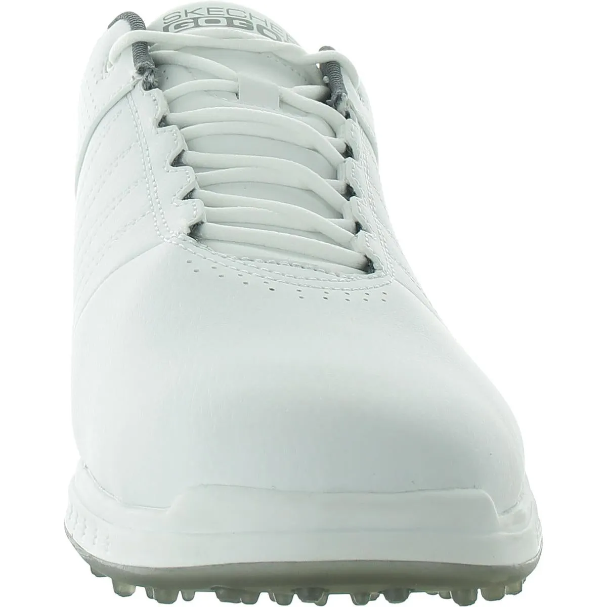 Pivot Mens Padded Insole Faux Leather Golf Shoes