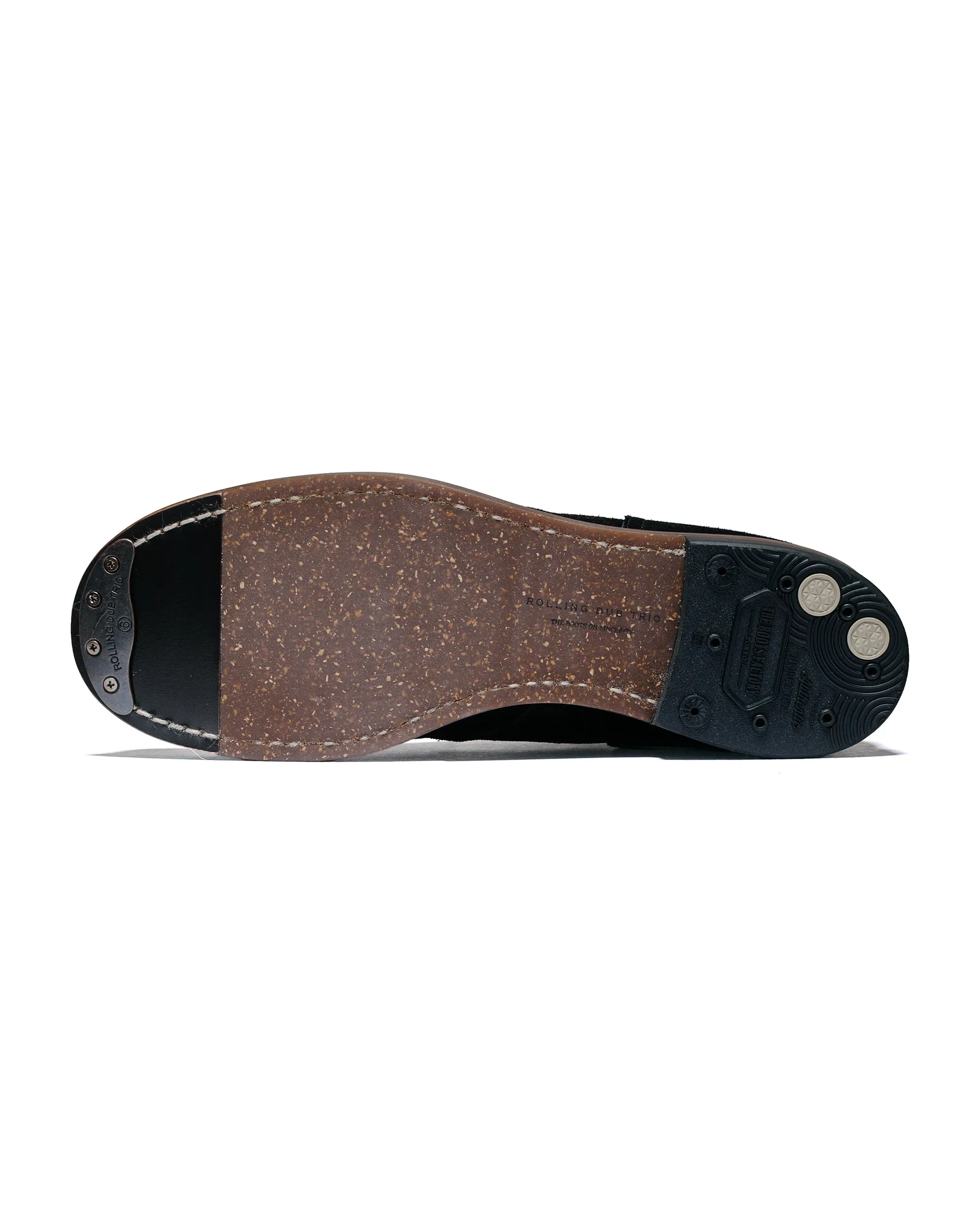 Rolling Dub Trio Coupen Black Oil Suede