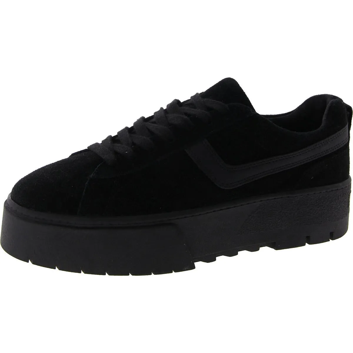 Rorri Womens Faux Leather Lifestyle Casual and Fashion Sneakers