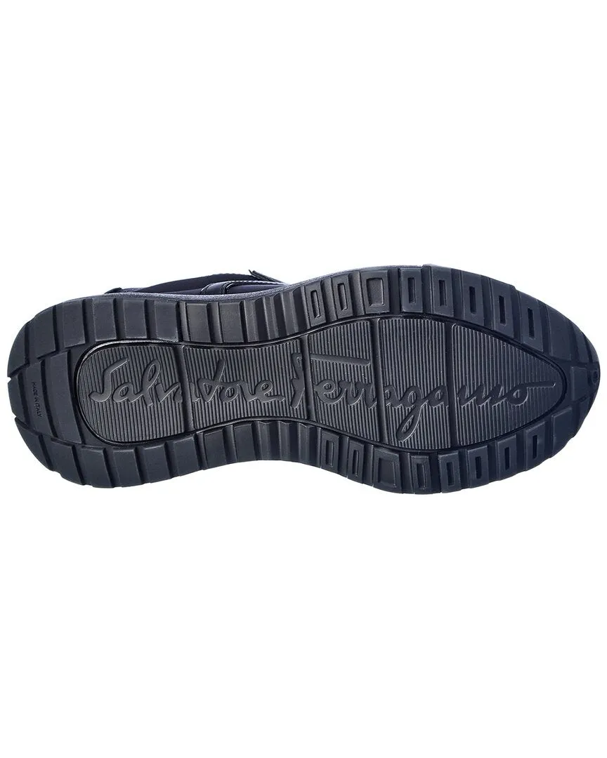 Salvatore Ferragamo Shiro Neoprene & Leather Sneaker