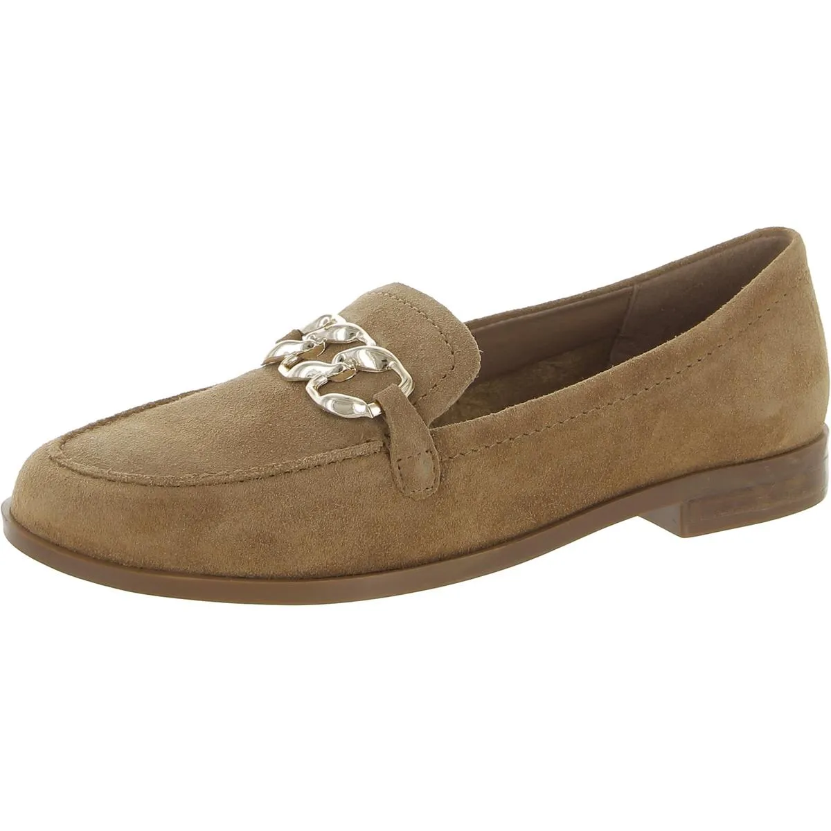 Sevyn Womens Chain Slip-On Loafers