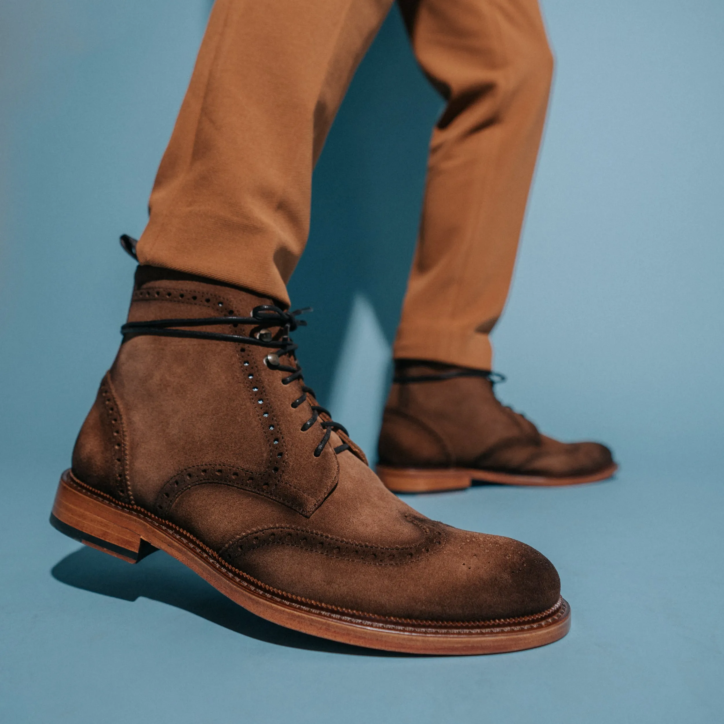 TAFT The Mack Boot in Brown