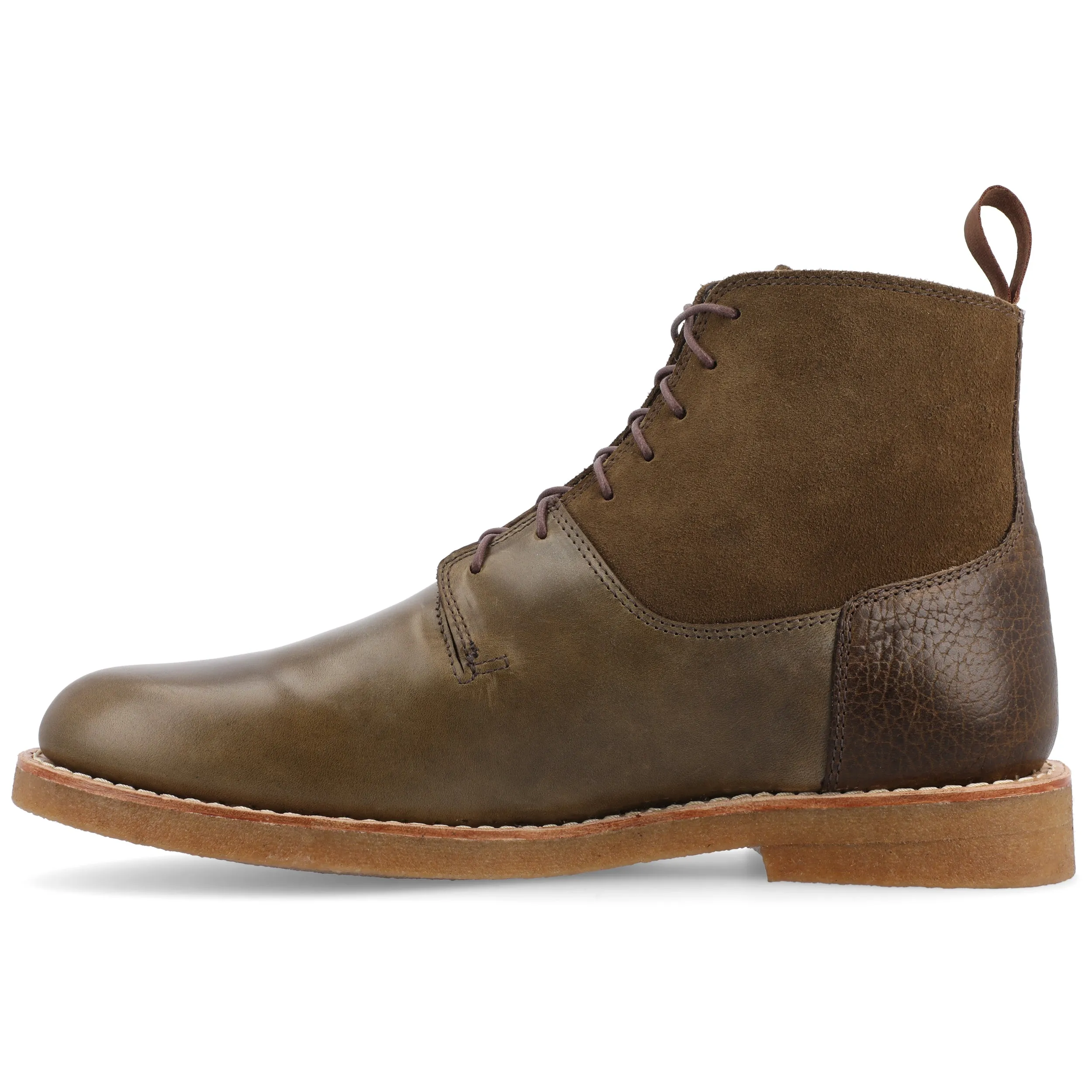 The Douglas Boot in Olive