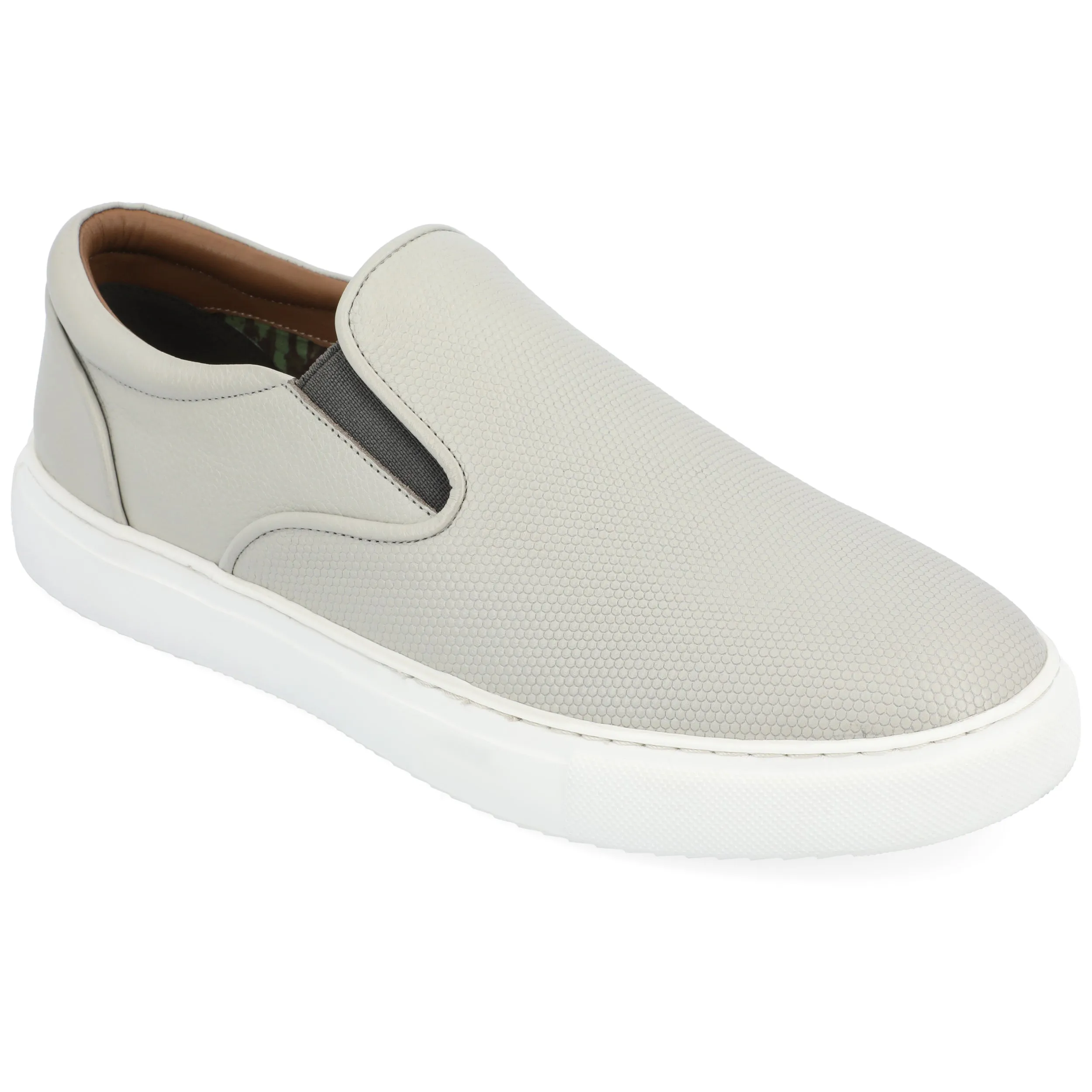 Thomas & Vine Conley Wide Width Slip-on Leather Sneaker