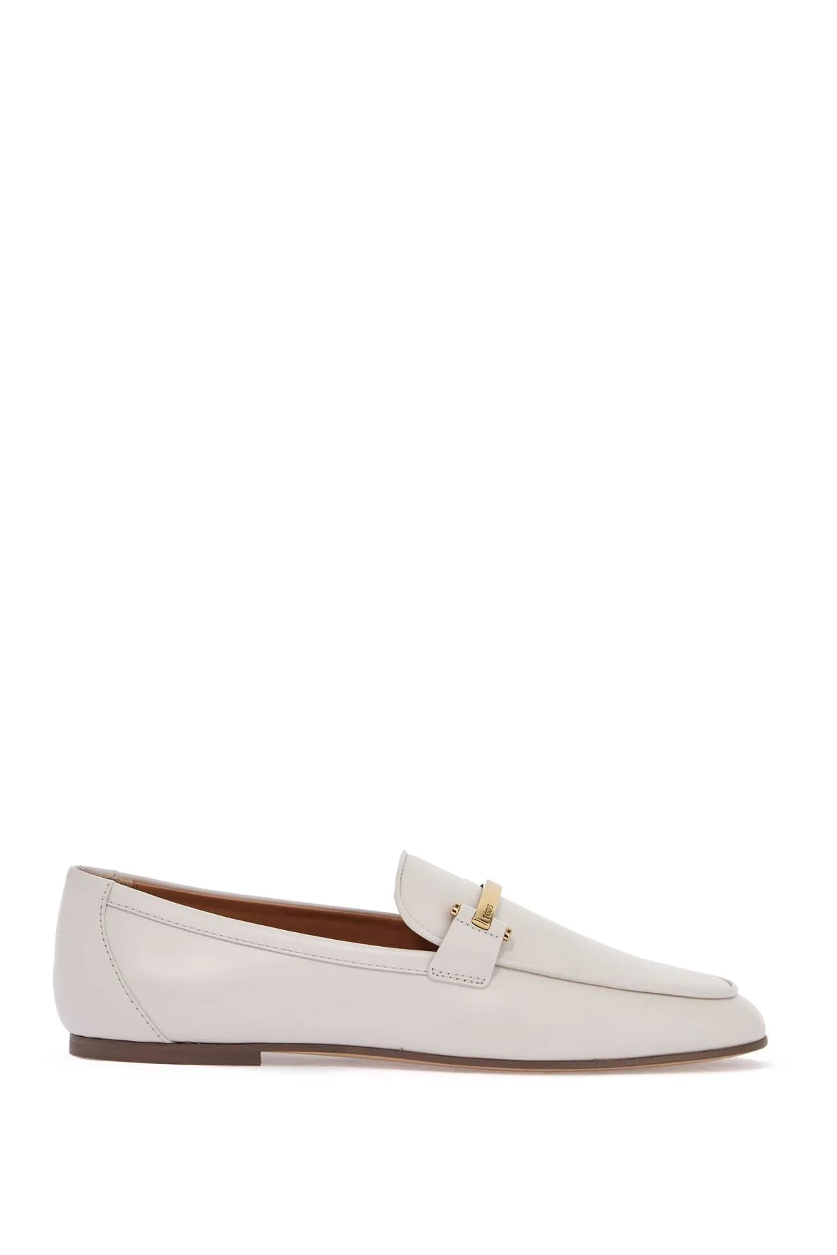 Tod's Women's  Calfskin Moccasin With  Bar And Velcro Closure