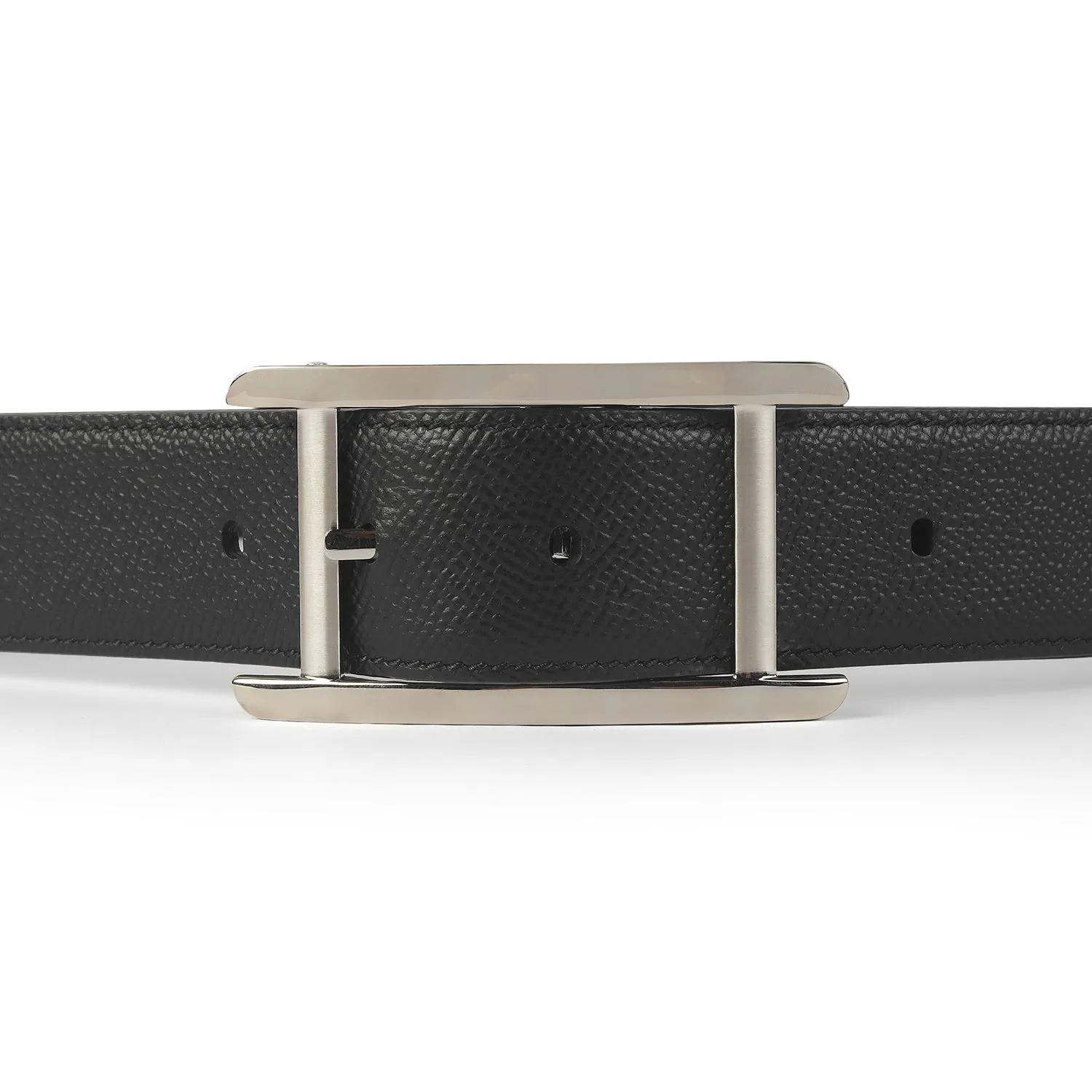 Tresmode Yor Black Men's Leather Belt