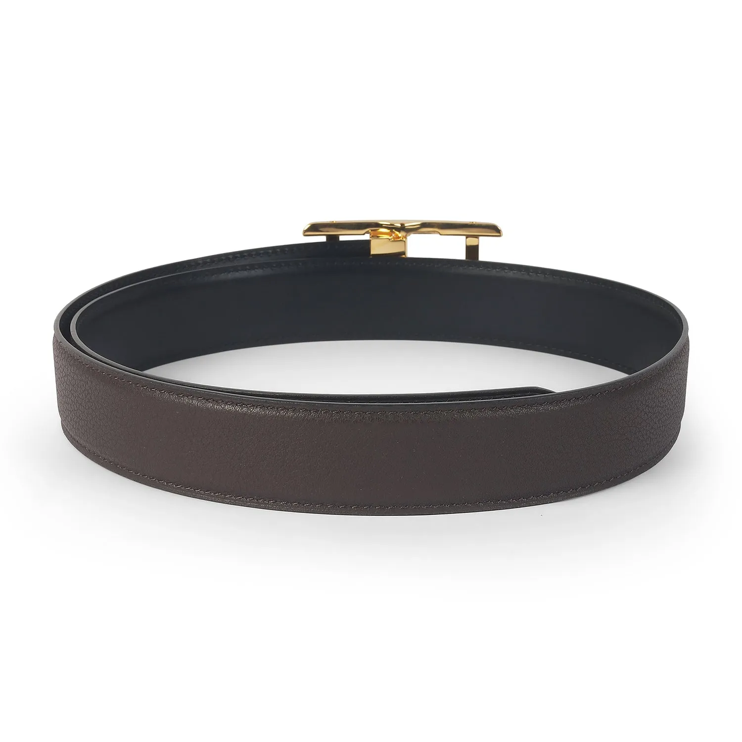 Tresmode Yor Brown Men's Leather Belt
