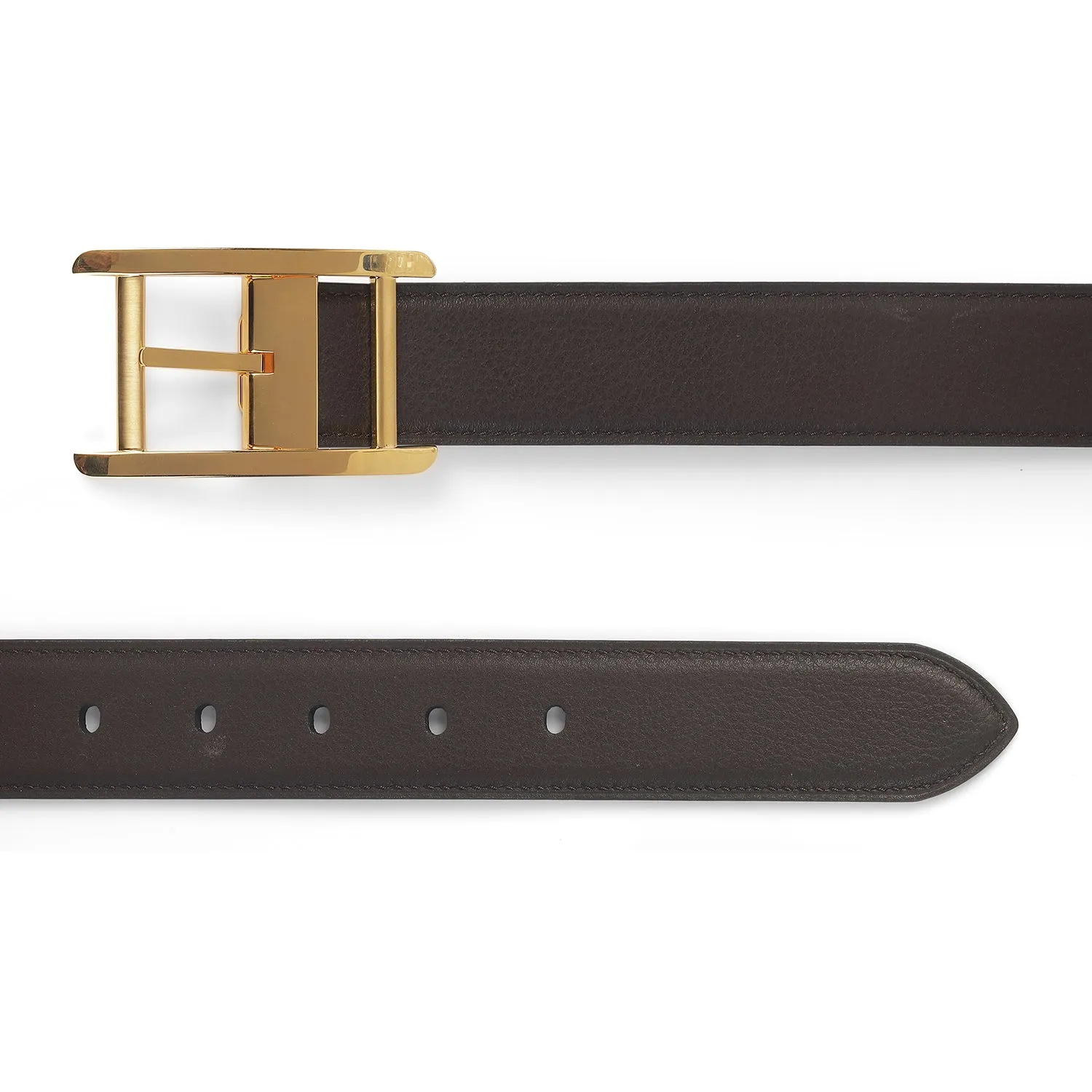 Tresmode Yor Brown Men's Leather Belt