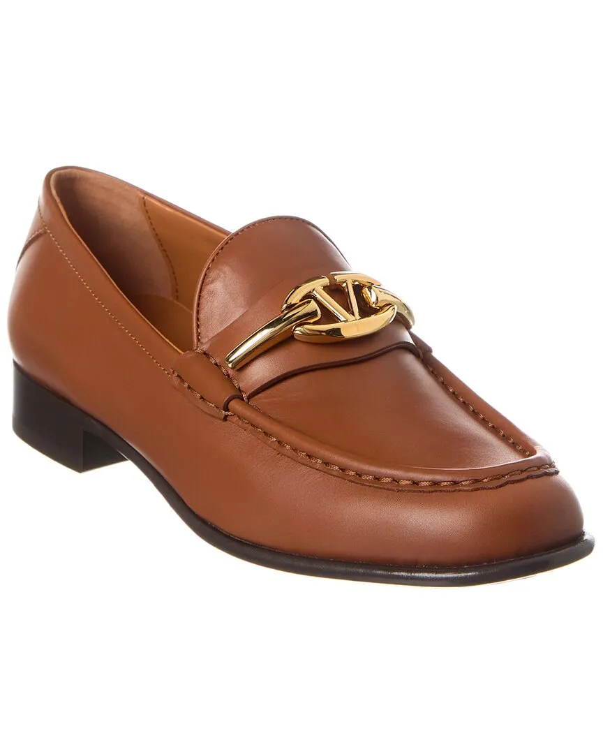 Valentino VLogo Leather Loafer