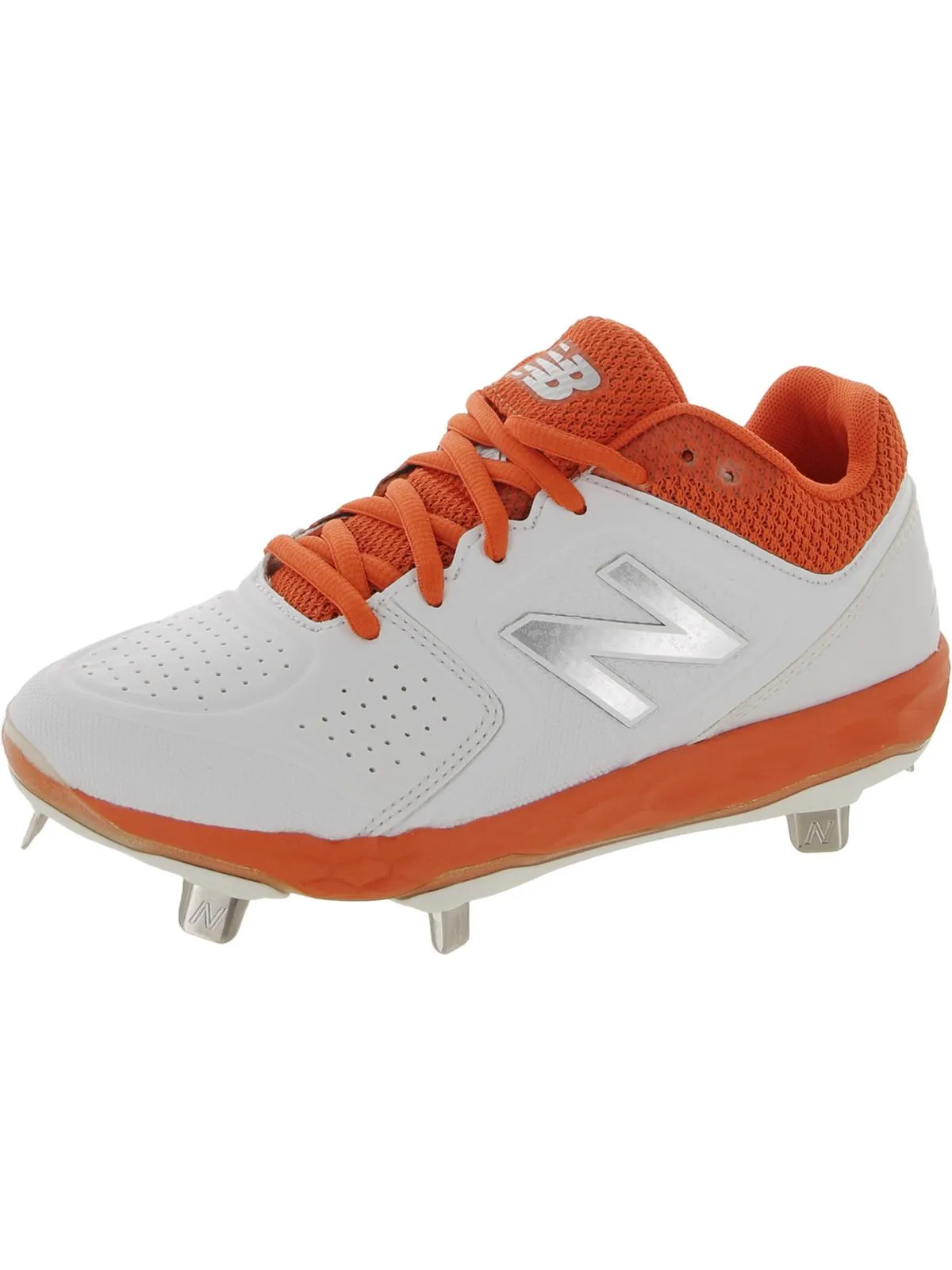 Velo 1 Womens Faux Leather Metal Cleats