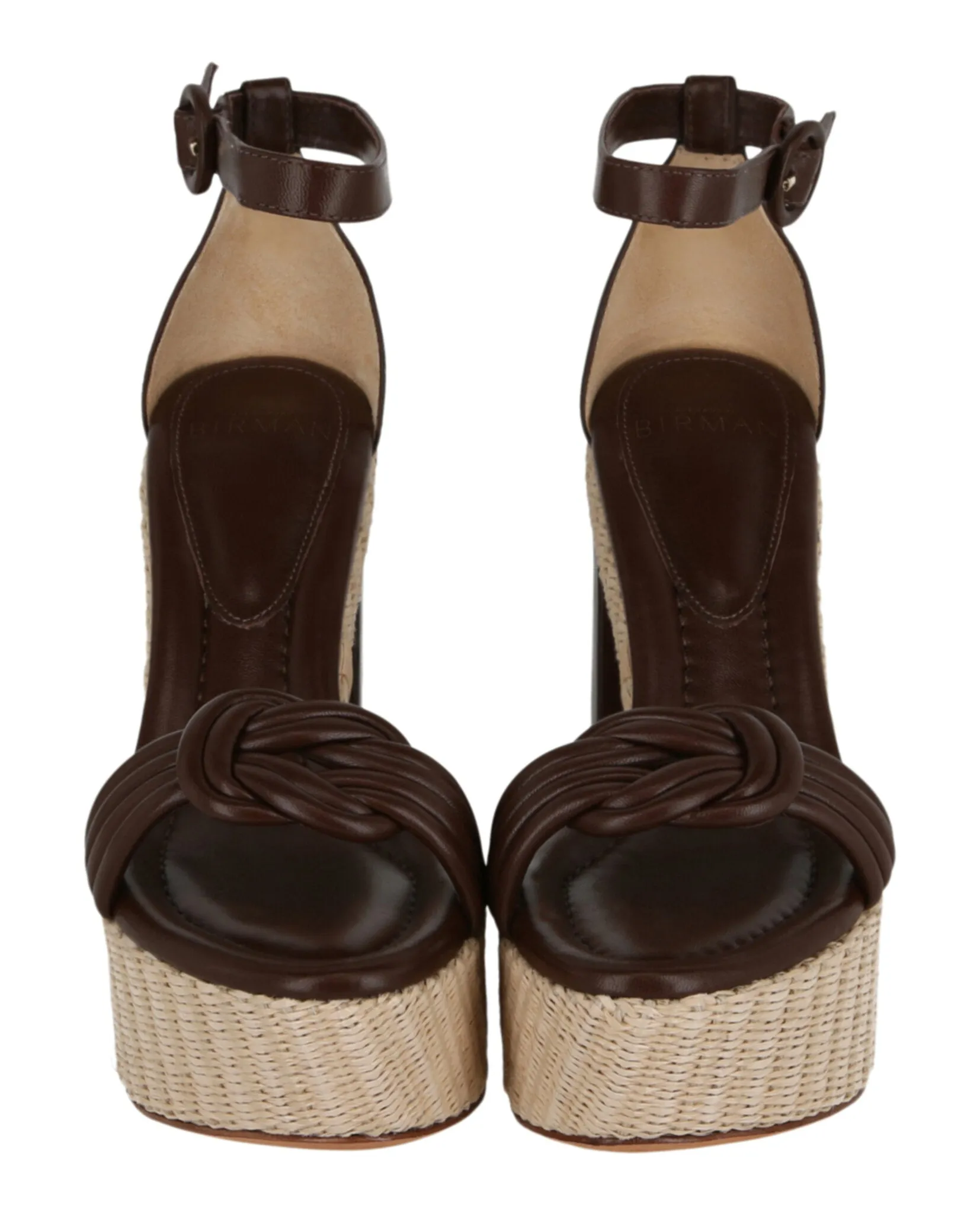 Vicky Ankle Wrap Platform Sandals