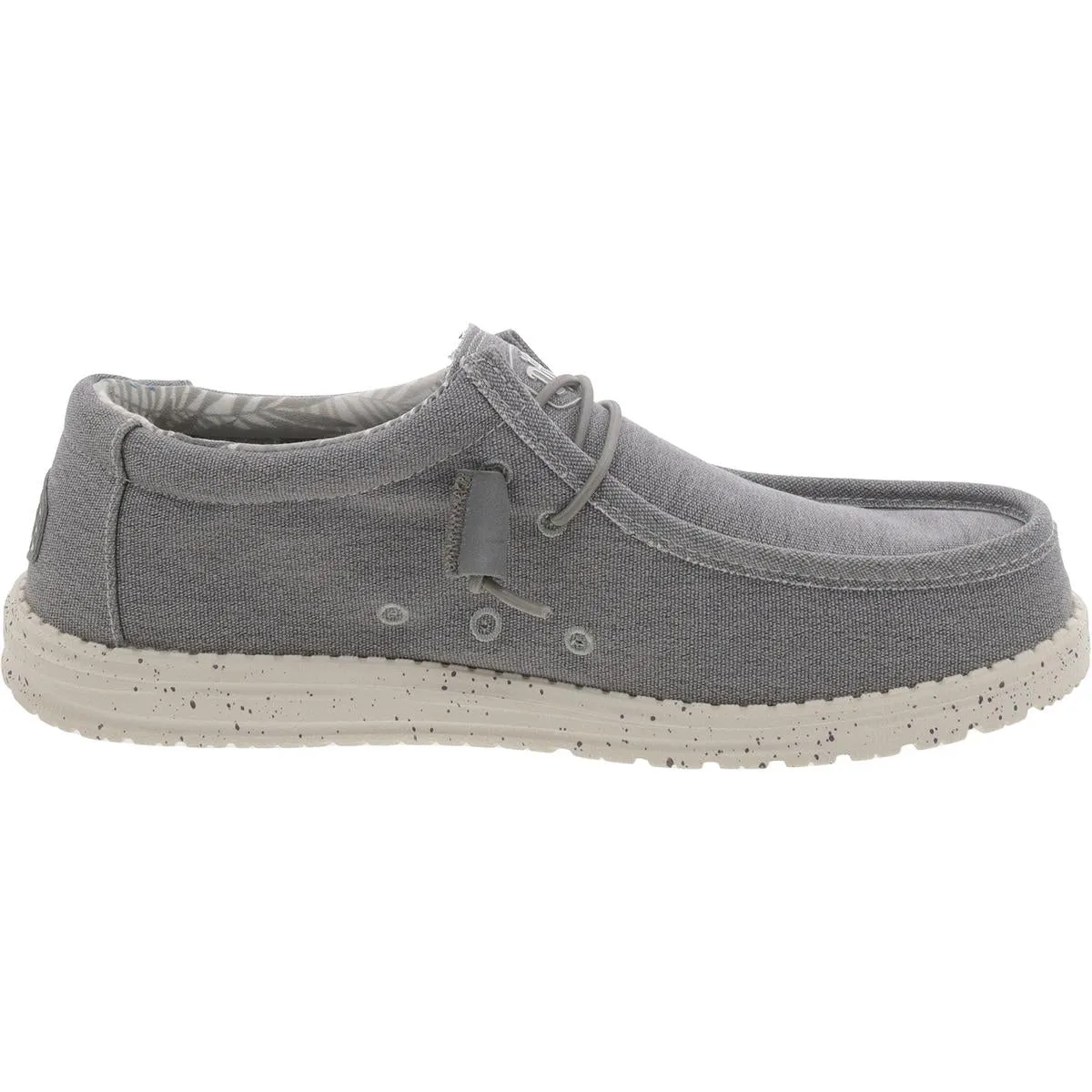 Wally Stretch Mens Leather Slip On Boat Shoes