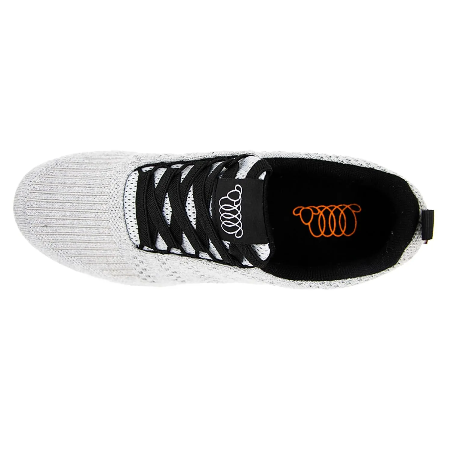 Women's Eden Sneaker In Grey Jet Merino Wool