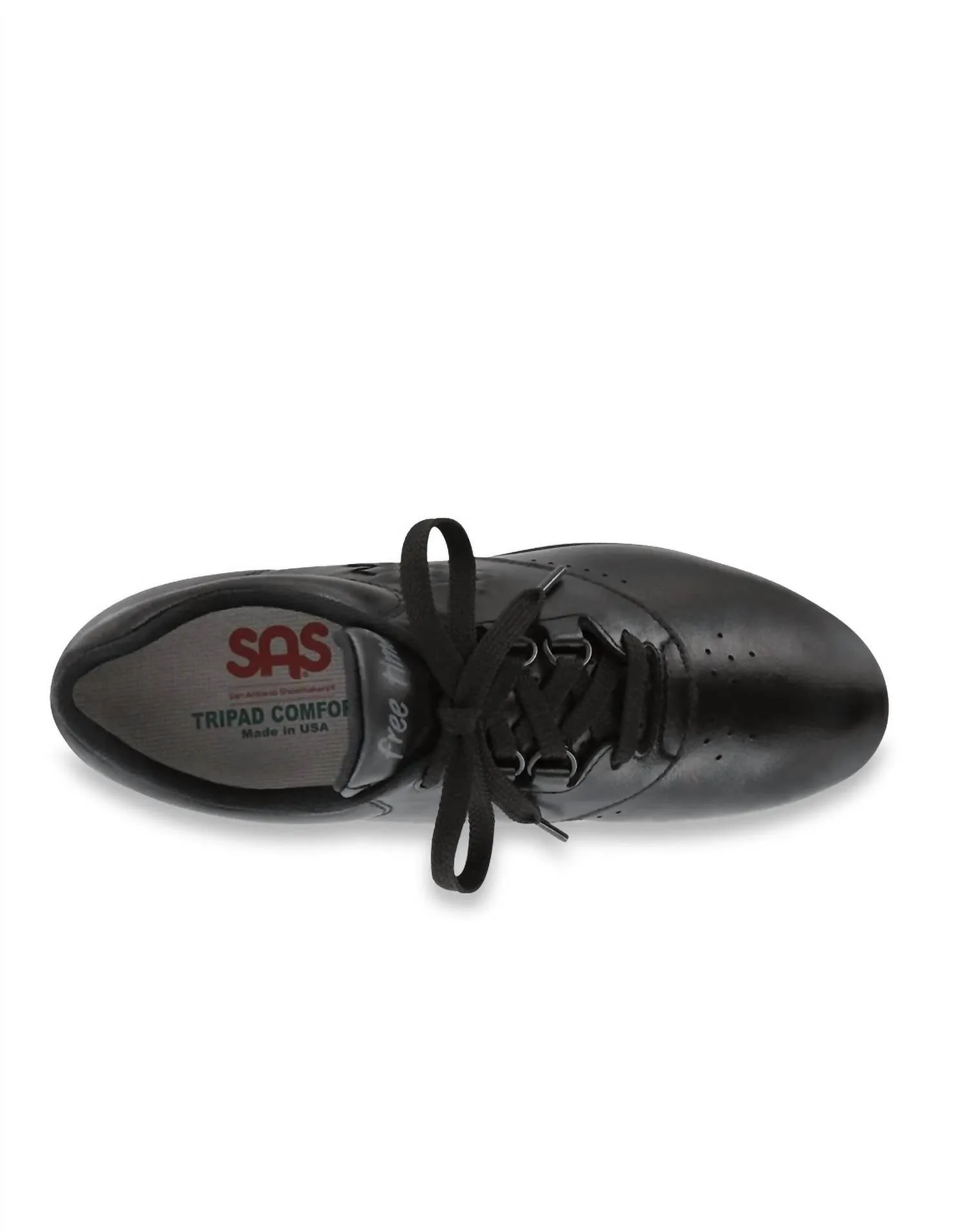 Women's Free Time Walking Shoe - Slim In Black