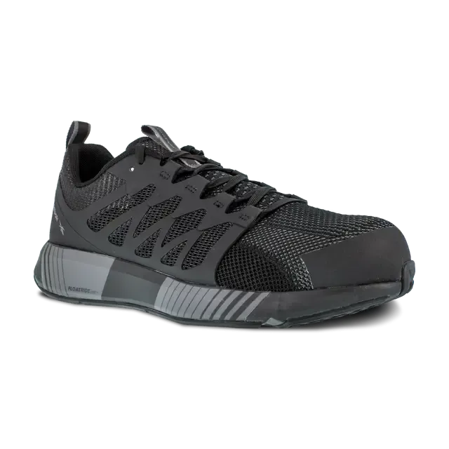 Women's Fusion Flexweave? Composite-Toe Athletic Work Shoe Black/Grey
