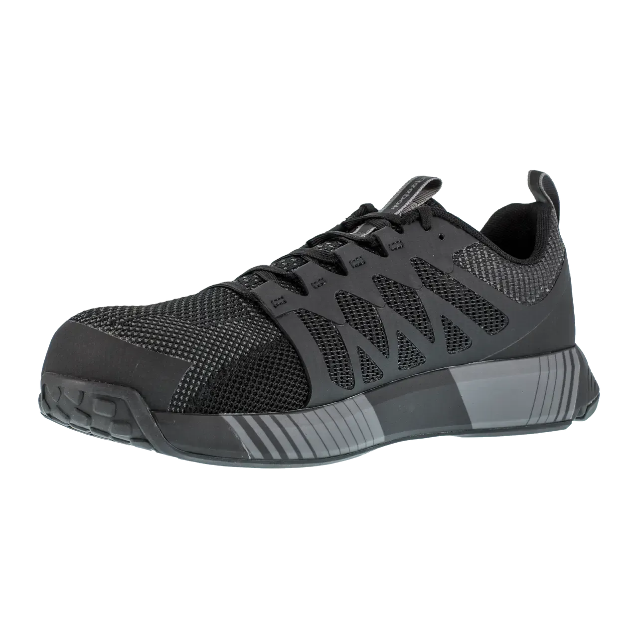Women's Fusion Flexweave? Composite-Toe Athletic Work Shoe Black/Grey
