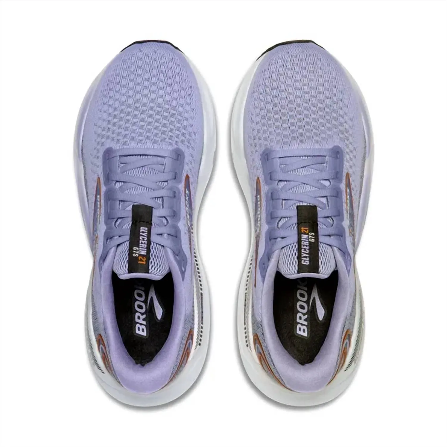 Women's Glycerin Gts 21 Shoes In Lavender/black/copper