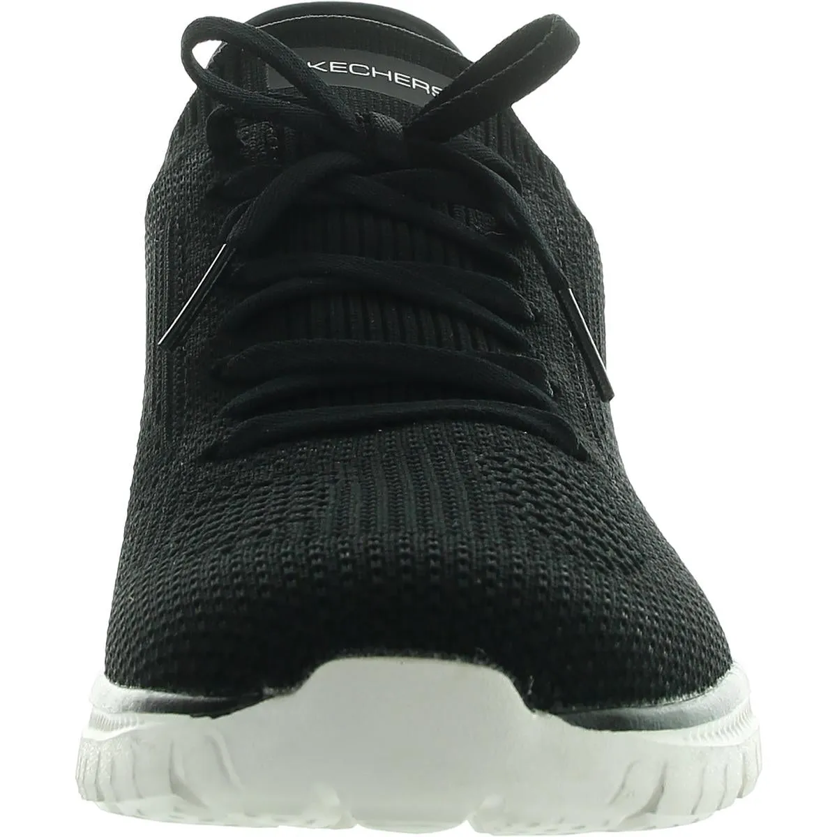 Womens Lace-Up Man Made Slip-On Sneakers