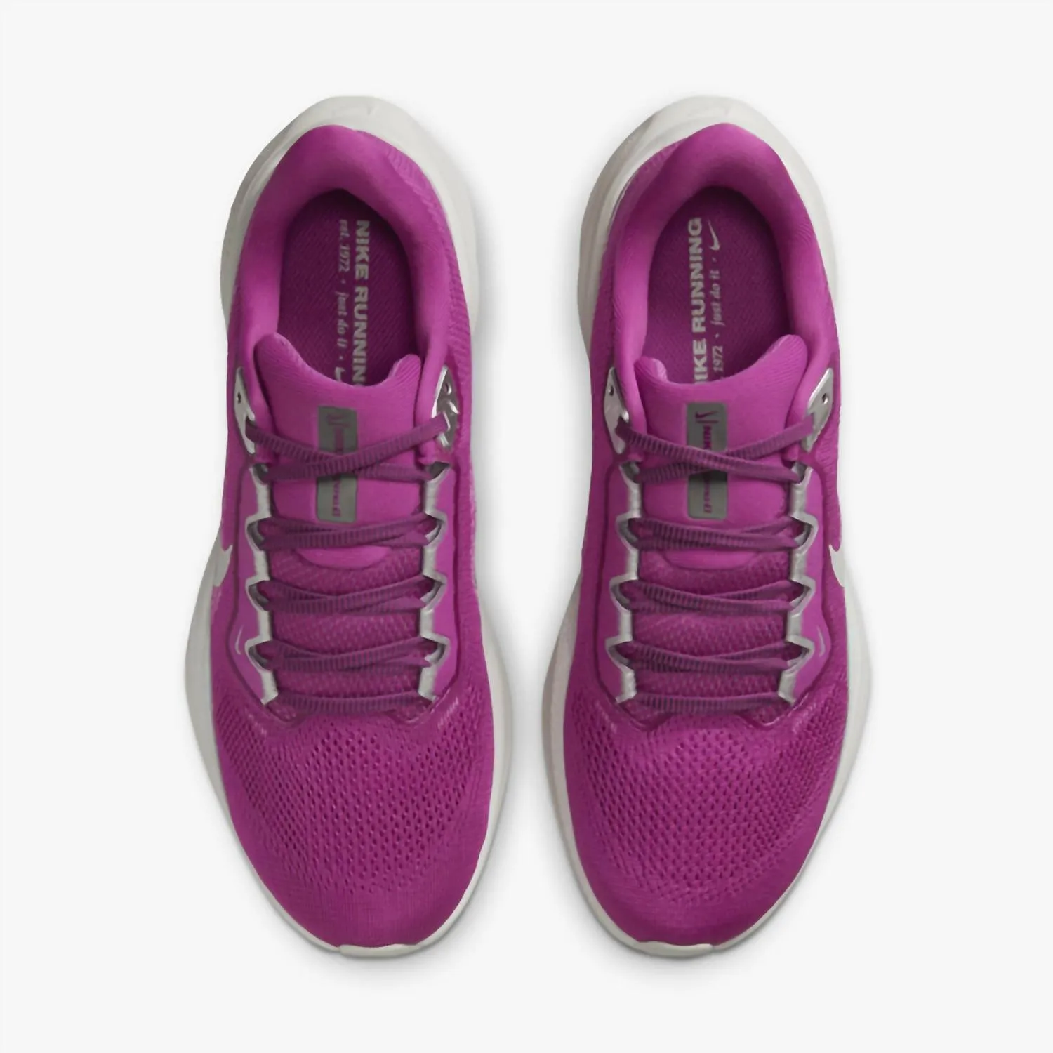 Women's Pegasus 41 Prm Shoes In Hot Fuchsia/light Silver