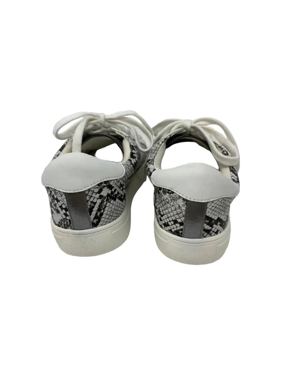 Women's Tara Sneakers In Black/white Snake