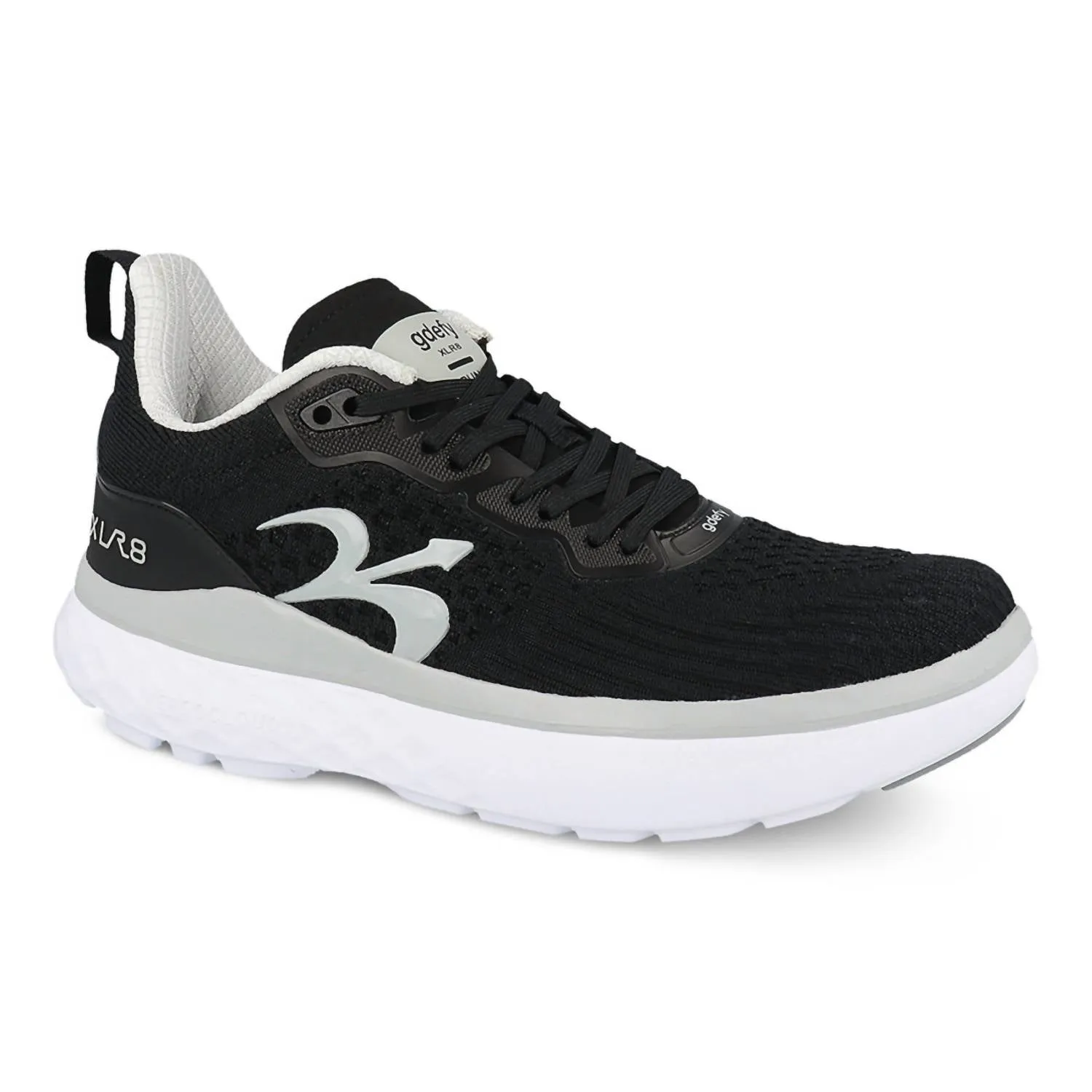 Women's Xlr8 Running Shoes In Black,silver