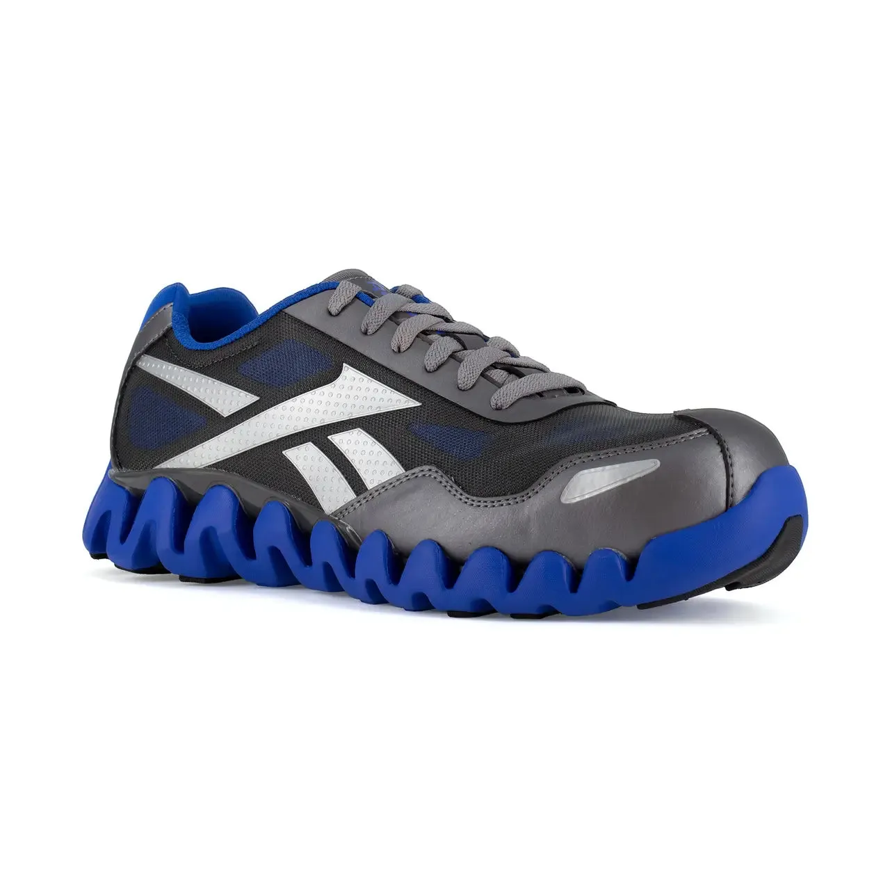 Zig Pulse Composite-Toe Athletic Work Shoe Blue/Gray