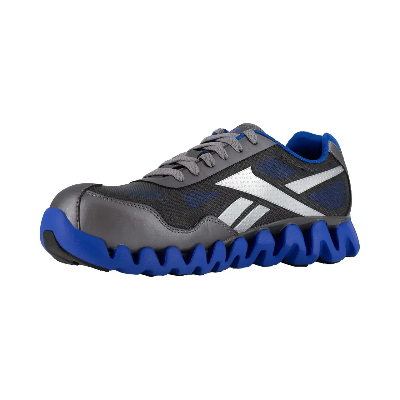 Zig Pulse Composite-Toe Athletic Work Shoe Blue/Gray