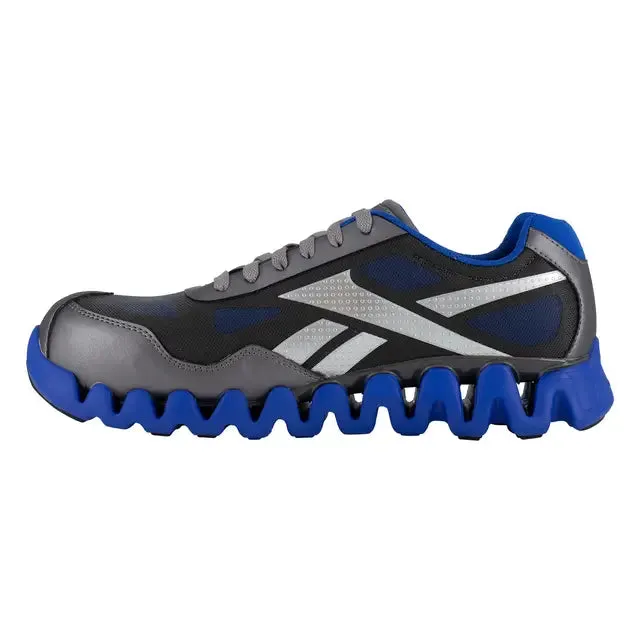Zig Pulse Composite-Toe Athletic Work Shoe Blue/Gray
